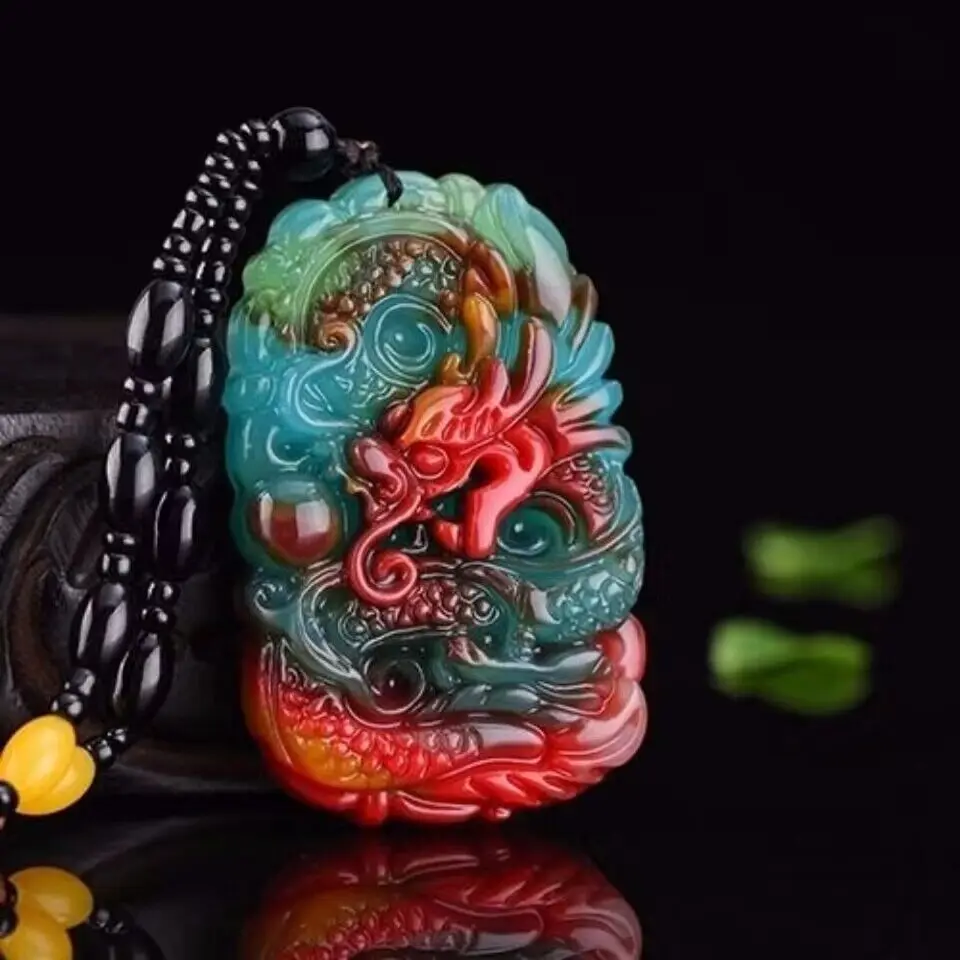 Luxury Gifts Jewelry & Watches Namfleg Mostar - 진짜 옥 드래곤 펜던트 목걸이 펜던트