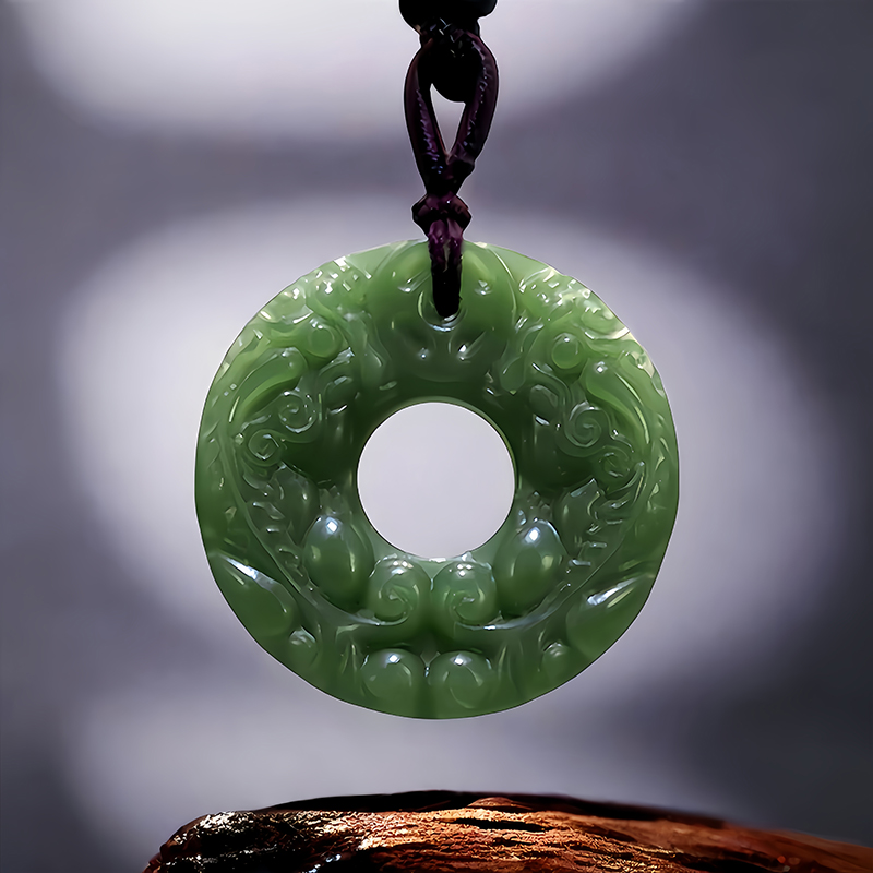 Luxury Gifts Jewelry & Watches Namfleg Mostar - 진짜 Hetian 옥 Pixiu 펜던트 목걸이,