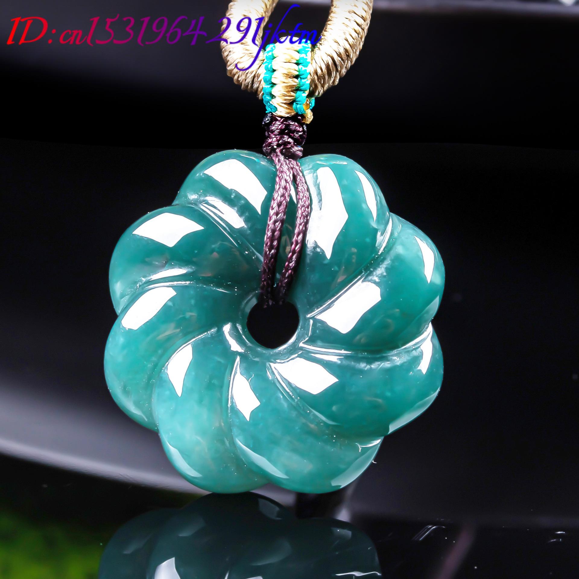 천연 버마산 비취 꽃 모양 펜던트 목걸이 액세서리 보석 - Luxury Gifts Jewelry & Watches Namfleg Mostar 리뷰 및 가격