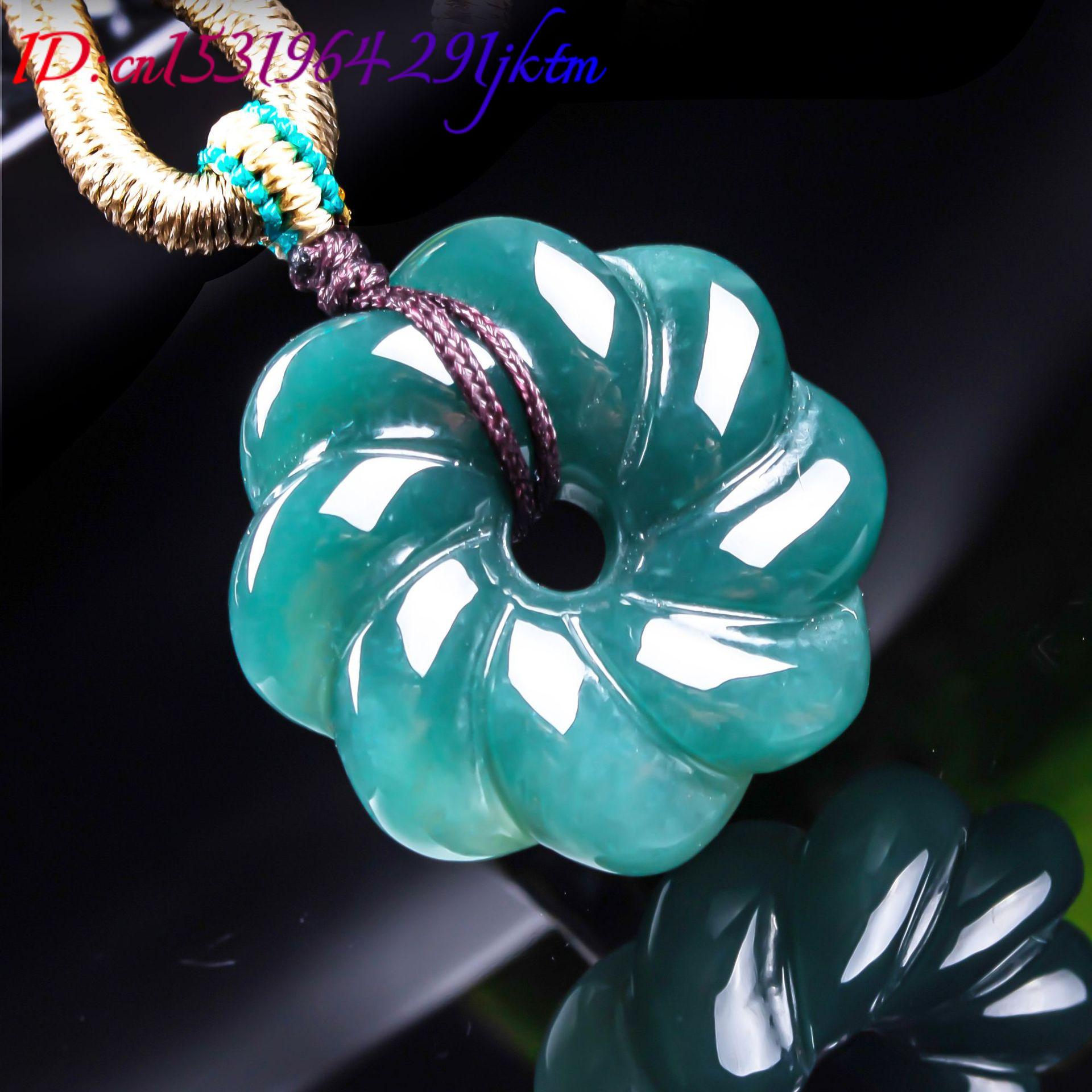 천연 버마산 비취 꽃 모양 펜던트 목걸이 액세서리 보석 - Luxury Gifts Jewelry & Watches Namfleg Mostar 리뷰 및 가격