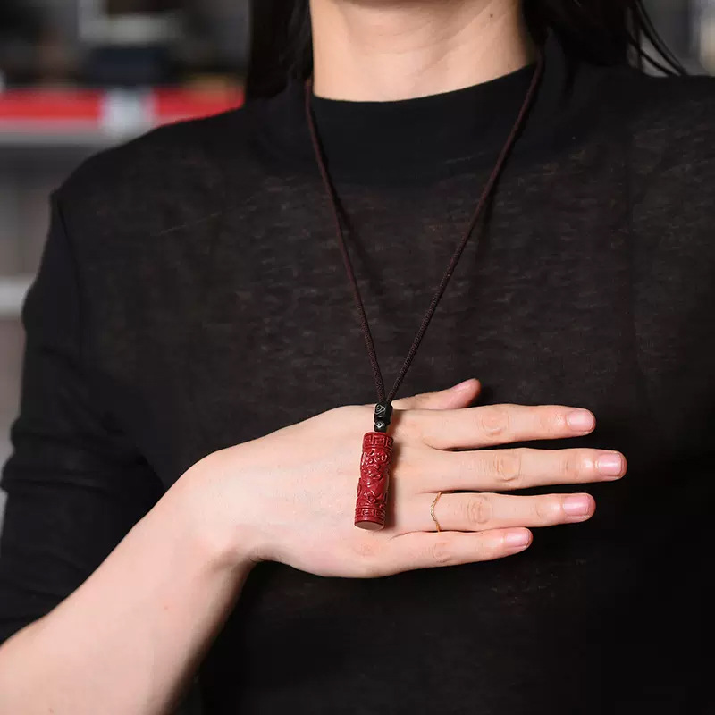 럭셔리 레드 Cinnabar 중국어 조디악 펜던트 심장 - Luxury Gifts Jewelry & Watches Namfleg Mostar 리뷰 및 가격