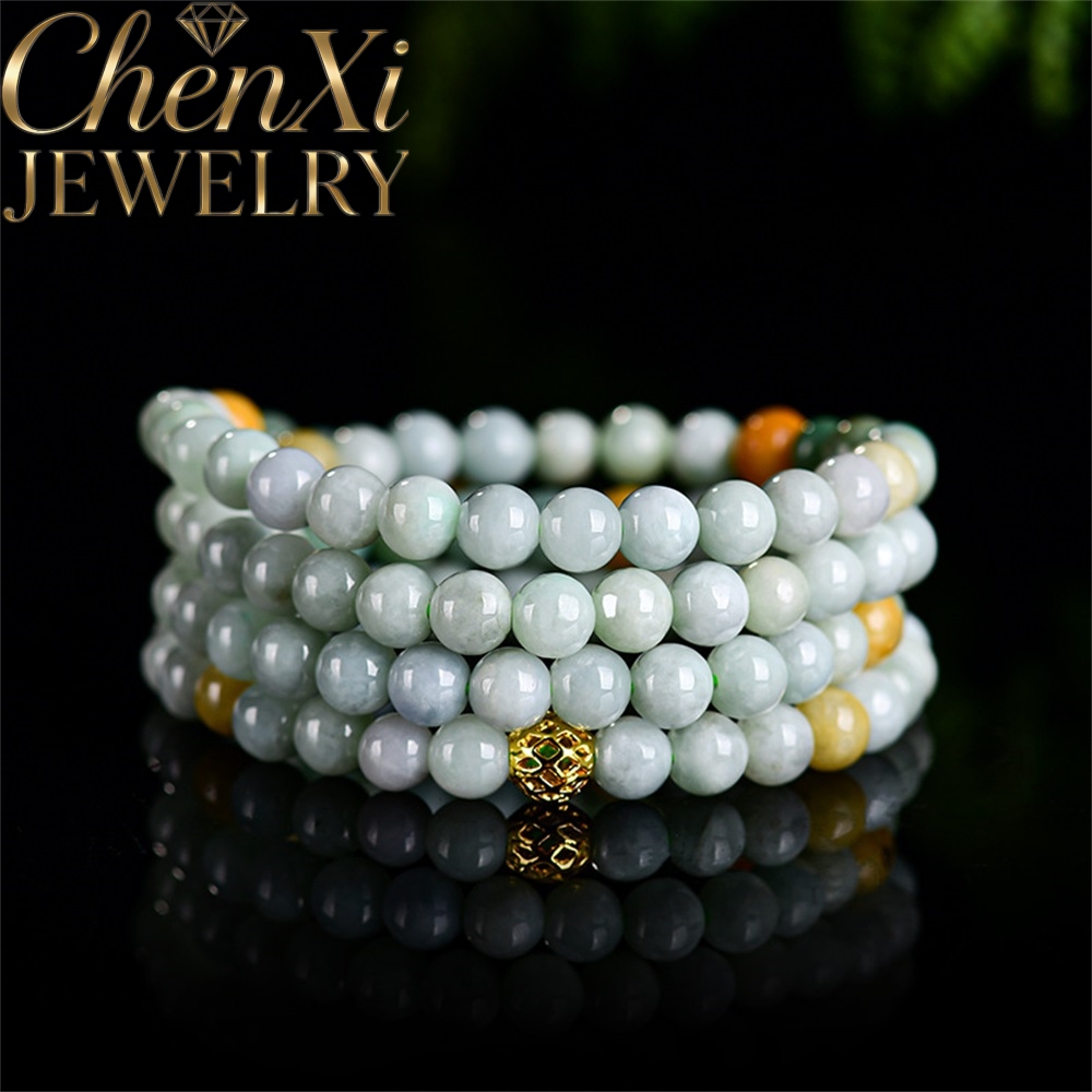 천연 미얀마 정품 경옥 7MM 목걸이 스웨터 체인 3링 - Luxury Gifts Jewelry & Watches Namfleg Mostar 리뷰 및 가격