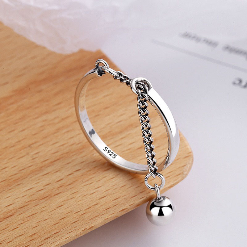 BF CLUB 925 스털링 실버 여성용 반지, 태슬  - Statement Cocktail Ring 리뷰 및 가격