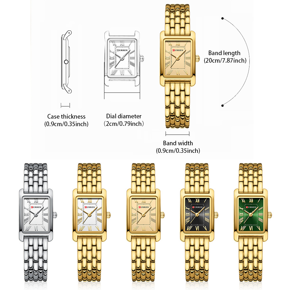 CURREN 럭셔리 여성 패션 쿼츠 시계 심플한 디자인 - Jewelry Watches For Women 리뷰 및 가격