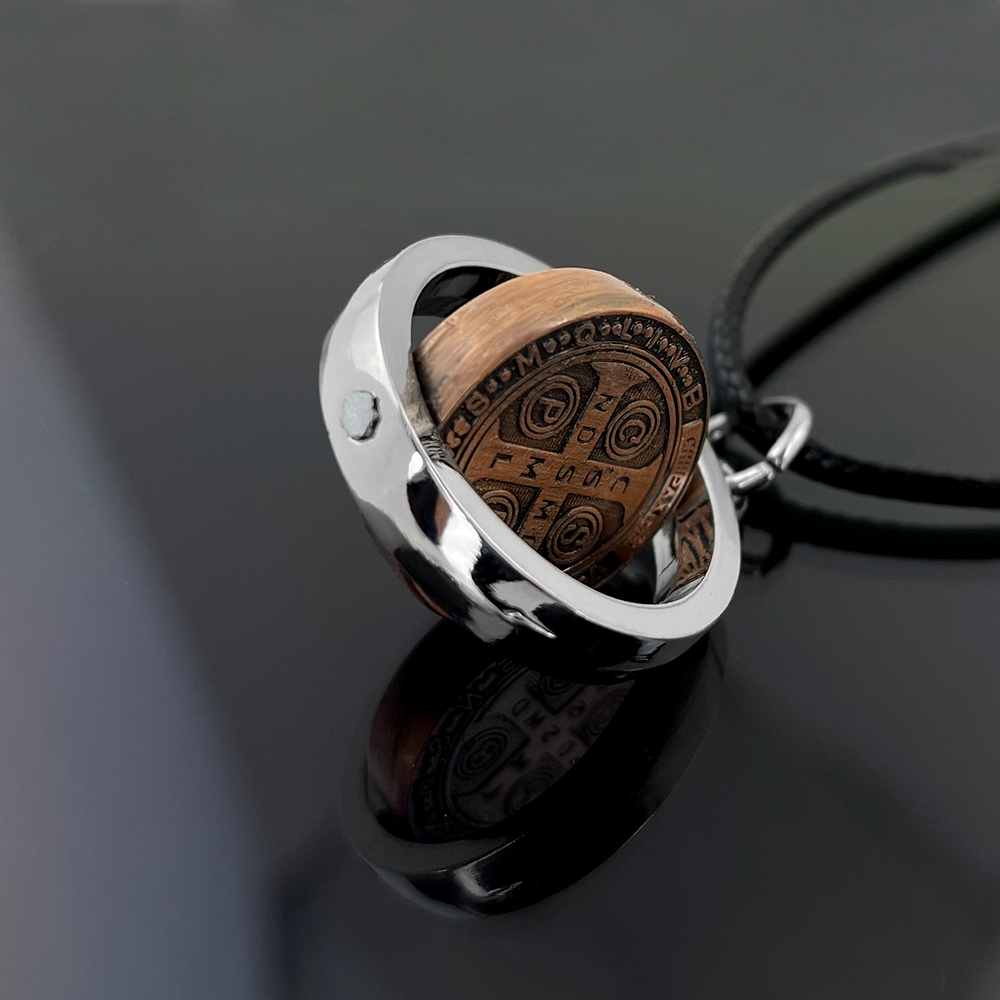 새로운 성 베네딕토 메달 목걸이 가톨릭 보호 십자가 펜 - Jewelry & Watches Sp Z Oo Janów Lubelski 리뷰 및 가격