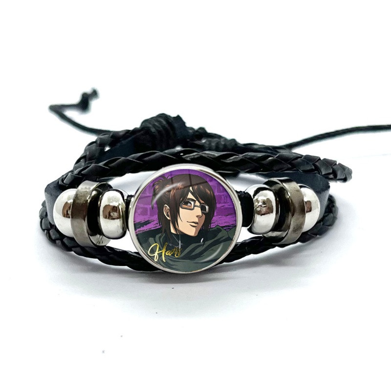진격의 거인 가죽 팔찌 에렌 레비 아르민 아를렛 어윈  - Levi Jewelry & Watches Inc 리뷰 및 가격