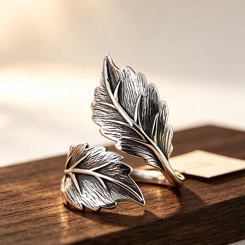 여성을위한 925 스털링 실버 반지 커플 미니멀리스트  - Statement Cocktail Ring 리뷰 및 가격