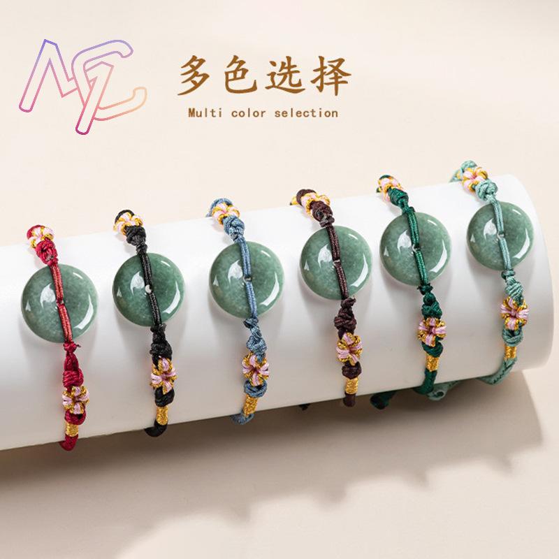 녹색 미얀마 경옥 도넛 팔찌 디자이너 팔찌 천연 버마  - Jewelry & Watches Sp Z Oo Janów Lubelski 리뷰 및 가격