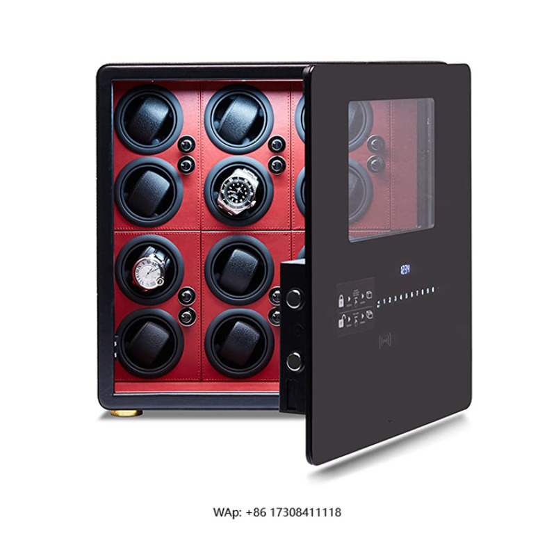 럭셔리 12개 자동 로터 및 보석 보관 디지털 지문 인 - Jewelry Watches Box 리뷰 및 가격
