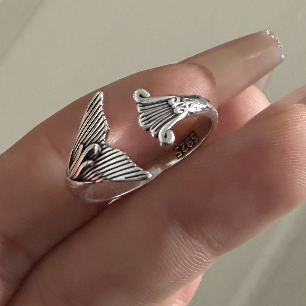 BF CLUB 925 여성용 스털링 반지 간단한 기하학 - Statement Cocktail Ring 리뷰 및 가격