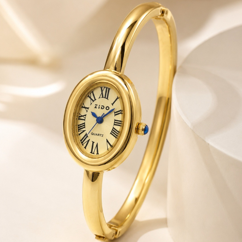 우아한 여성용 시계 빈티지 타원형 다이얼 아날로그 쿼츠 - Jewelry Watches Brands 리뷰 및 가격